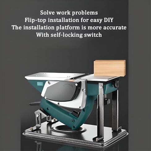 220v Professional Electric Planer, Woodworking Support Practical Tool with Adjustable Depth, Planing Leveling and Reversible in Kuwait