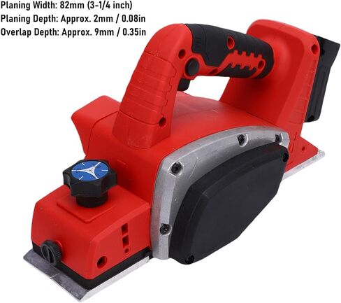 Brushless Electric Planer Comfortable Ergonomic Design for Woodworking 3-1/4 Inch Width in Kuwait