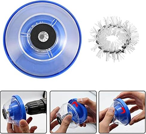 Omabeta Electric Drill Dust Cover Collector Set Power Tool Dust Collector for Engineering Installation in Kuwait