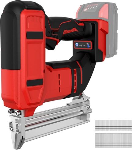 18 Gauge Cordless Brad Nailer Compatible with Milwau-kee Battery, 2 in 1 Electric Nail Gun Battery Powered with 2000 Nails for Wood Carpentry, DIY & Home Improvement(Tool Only, No Battery) in Kuwait
