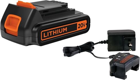 BLACK+DECKER 20V MAX* POWERCONNECT 1.5Ah Lithium Ion Battery + Charger (LBXR20CK) in Kuwait