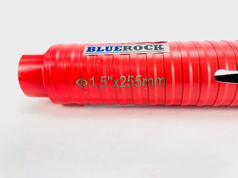 BLUEROCK Dry Type 1.5inches Diamond Dry Coring Bit - Concrete Core Drill by BLUEROCK Tools in Kuwait