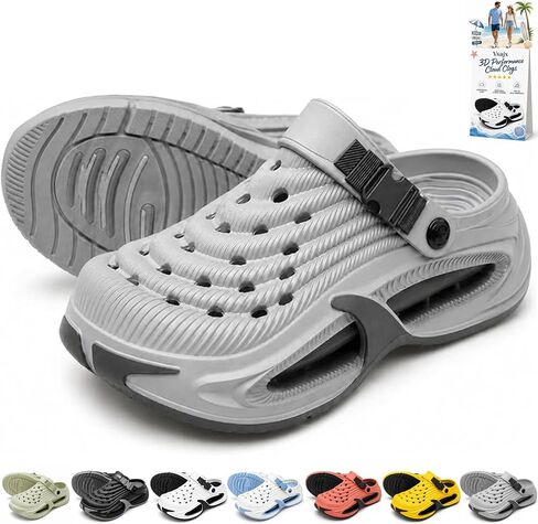 3D Performance Cloud Clogs for Men Women, Non Slip EVA Garden Shoes in Kuwait