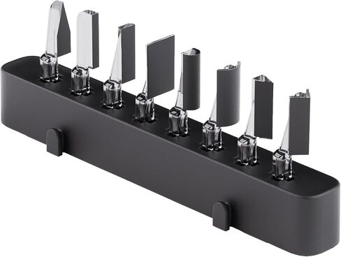 HOZO NeoSander Basic Sanding Head Collection, 8PCS Detail Attachments with Pointed, Flat, Arc, Half-Cylinder, 45° & 90° Heads for Edges, Corners & Fine Surface Finishing in Kuwait