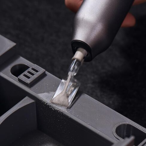 HOZO NeoSander Basic Sanding Head Collection, 8PCS Detail Attachments with Pointed, Flat, Arc, Half-Cylinder, 45° & 90° Heads for Edges, Corners & Fine Surface Finishing in Kuwait