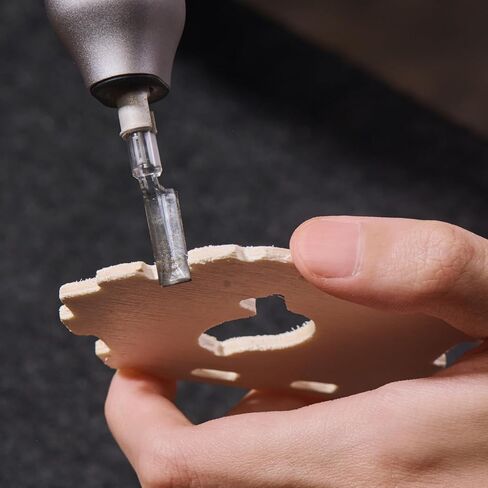 HOZO NeoSander Basic Sanding Head Collection, 8PCS Detail Attachments with Pointed, Flat, Arc, Half-Cylinder, 45° & 90° Heads for Edges, Corners & Fine Surface Finishing in Kuwait