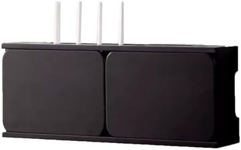 WiFi Router Storage Box, WiFi Router Box Wall Mount Shelf Cable Organizer Multicolor Multiple Sizes(White,50cm/20in) in Kuwait