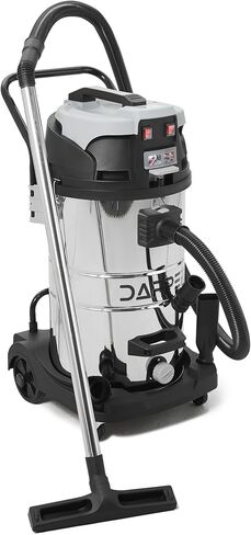 Dapper Supply 26.5 Gallon 11 Peak HP Wet/Dry Vacuum, Stainless Steel Tank, 2 in 1 Function Portable Shop Vacuum with Attachments, Built-in Drain Ideal for Jobsite, Garage & Workshop. in Kuwait