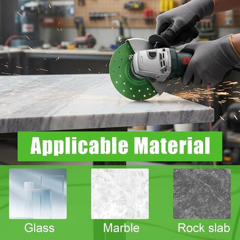 6 Pcs 4.5 in Rock Grinding Disc,Diamond Saw Blade Cutting Disc for Angle Grinder, Grinding Ultra Width Tile Blade for Tile, Marble, Porcelain and Glass Cutting in Kuwait