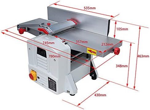220v Electric Bench Top 1500W Wood Thickness Planer, Jointer Planer Combo Woodworking Machine in Kuwait