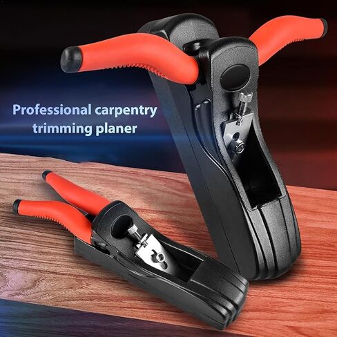 Electric Woodworking Planer, Chamfer Edge Trimming Edge, 45 Degree Adjustable Cutting Depth,7 Sets of Cutter Head Modules in Kuwait