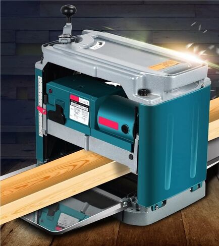 Planer Woodworking Machine, Multifunctional Electric Planer for Wood Home Desktop 1850W Fully Automatic Carpentry Tools in Kuwait