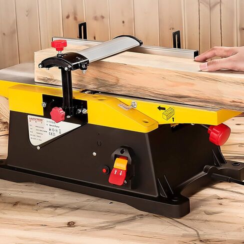 220v Benchtop Planer Thicknesser, Portable Electric Jointers Woodworking Planer 12000R/Min Desktop Wood Planer For Wood Cutting Thickness in Kuwait