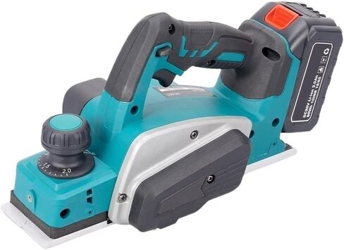 Cordless Electric Planer, 15000rpm Electric Router Trimmer With Wrench Wood Cutting Machine Woodworking Tool (2battery) in Kuwait