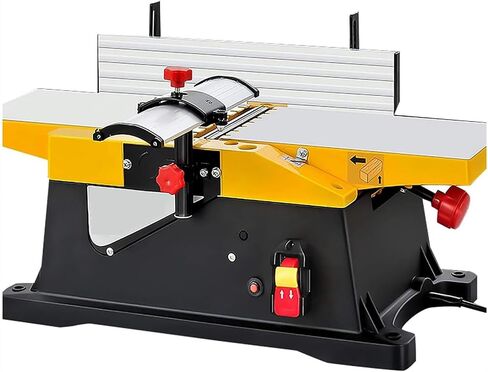 220V Benchtop Planer Thicknesser Portable Electric Wood Jointer, 12000 RPM,for Woodworking and Cutting Thickness, for Craftsmen DIY Projects in Kuwait