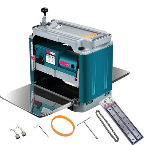 Electric Wood Thickness Planer - DIY Carpentry Surface Thicknesser for Precision Woodworking, Professional Electric Planer in Kuwait