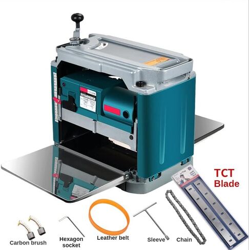 Electric Wood Thickness Planer - DIY Carpentry Surface Thicknesser for Precision Woodworking, Professional Electric Planer in Kuwait