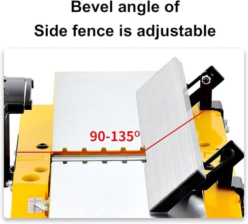 220v Electric Benchtop Wood Planer,Heavy Duty Benchtop Jointer, Adjustable for Precision Wood Working Cutting Thickness Planer in Kuwait