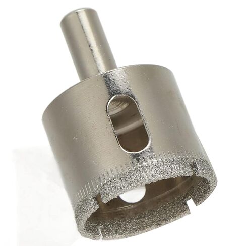 Diamond Coated Hole Saw Opener Drill Bits High Speed Drilling Slotting Tool Set 2Pcs Storage Box Glass Ceramic Tile Marble 1-3/8in(35mm) in Kuwait