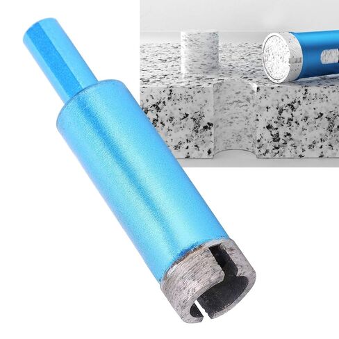 Diamond Hole Saw Drill Bit Granite Ceramic Concrete Marble Drilling Tools 20mm Electric Bench Drill Blue 3Pcs in Kuwait