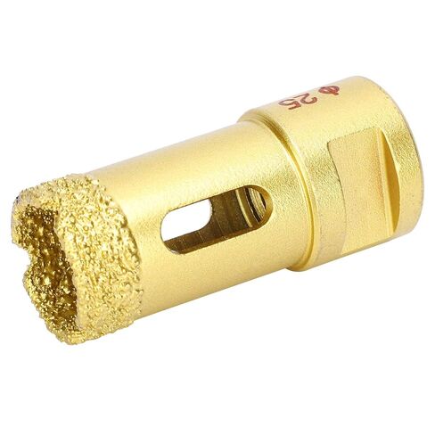 25mm Diamond Hole Saw Drill Bit Brazing Marble Opener Gold Cutter Power Tool Electric Drill in Kuwait