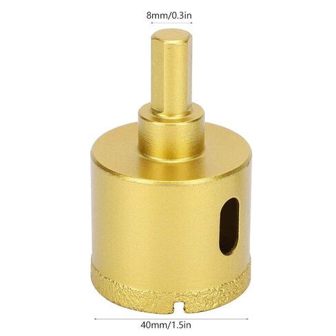 Diamond Hole Drill BIT Cutter HIGH Strength WEAR Resistance Convenient Drilling 40MM in Kuwait