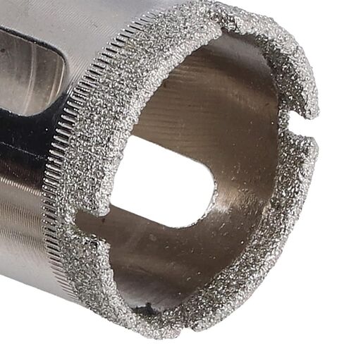 2pcs 28mm Glass Hole Saw Drill bits, with Emery Coating Stainless Steel Hole Opener for Marble Granite Ceramic in Kuwait