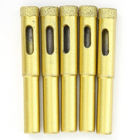 Diamond Hole Saw Drill Bit Gold Granite Ceramic Tile Concrete Marble Drilling for Various Materials in Kuwait