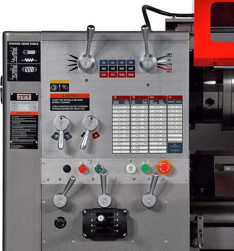 JET GH-1860ZX, Large Spindle Bore Gear Head Lathe (JT1-2714) in Kuwait