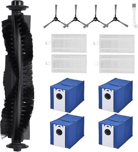 6-Pack UltraVision/UltraVision Pet Replacement Dust Bags for bObsweep RC400 & UltraVision/UltraVision Pet Robot Vacuum– 6L High-Capacity Self-Emptying Robot Vacuum Bags in Kuwait