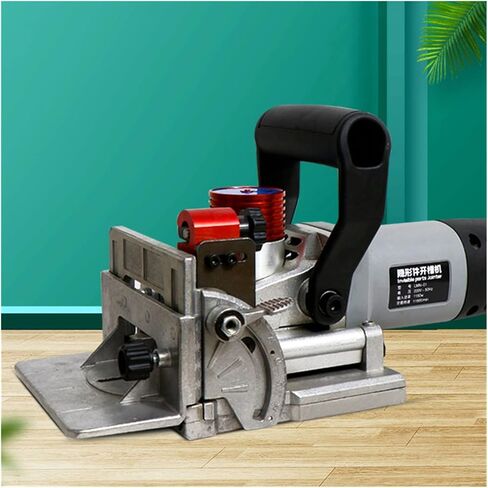 LMN-01 Portable Oblique Hole 3-slot Slotting Machine Furniture Connector Wood Biscuit Joiner Woodworking Tenoning Machine in Kuwait
