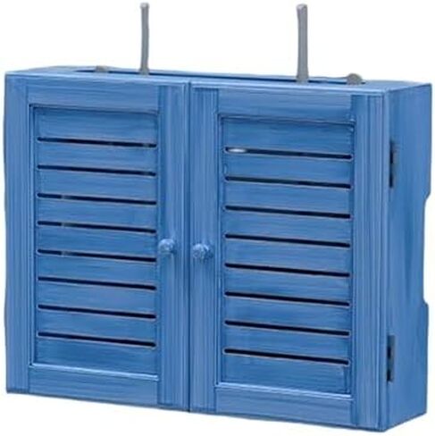 WiFi Router Storage Box, Wall-Mount Router Cabinet and WiFi Box Hider Multicolor(Blue) in Kuwait