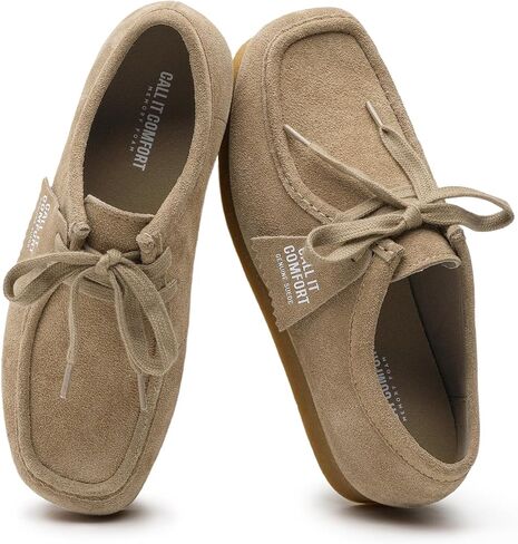 100% Genuine Leather Womens Shoes Memory Foam Insole Oxford Shoes for Women Anti-Slip Sole Casual Work Loafers in Kuwait