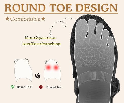 COFACE Orthotic Sandals For Women With Plantar Fasciitis Arch Support Ladies Breathable Mesh Mules Closed Toe Slip-on Loafers Slides Summer Outfits Platform Heel Cushion Office Clogs, Black US10 in Kuwait