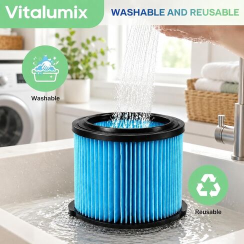 2 Pack VF3500 Filter Compatible with Rigid 3 to 4.5 Gallon Wet Dry Shop Vacuums, 3-Layer Pleated Design for WD3050 WD4070 WD4080 WD4522 WD4050 4000RV 4500RV in Kuwait
