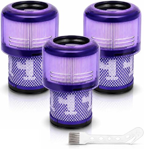 3 Pack Vacuum Filter Replacement for Dyson V11 Series, Compatible with V11 Origin, Torque Drive, Animal, Complete, Extra, V15 Detect, V15s Detect, Submarine Vacuums, 970013-02 Huxowni in Kuwait