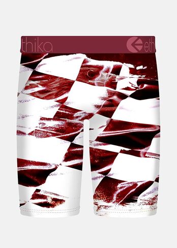 Ethika Men’s Boxer Brief, Knee Length, 4-Way Stretch Performance Underwear with Graphic Prints - Hawk Boyz in Saudi Arabia