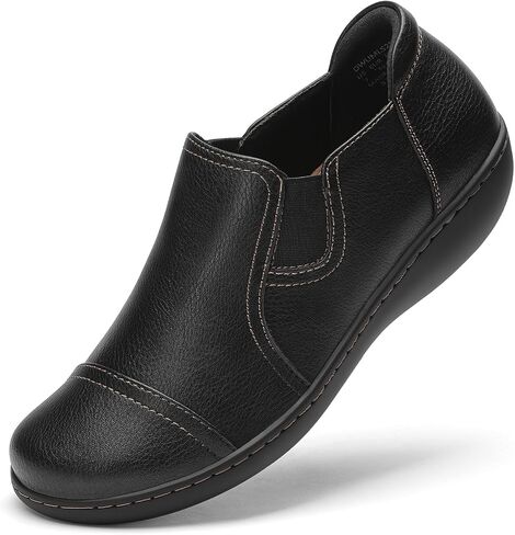 DREAM PAIRS Women's Loafers Comfortable Closed Toe with Arch Support Lightweight Loafers Business Casual Formal Work Office Flats Daily Walking Shoes in Kuwait