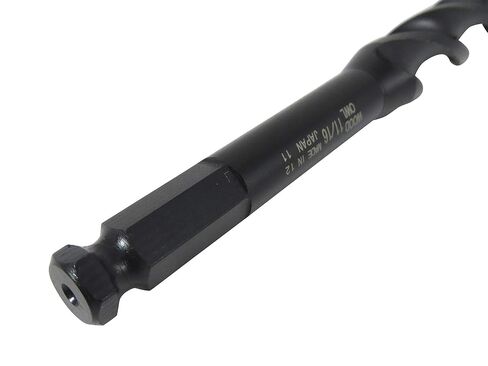 WoodOwl CU-05 Tri Cut 5/8" x 12" Long Ultra Smooth Utility Auger Hand Brace Boring Bit PTFE Coated in Kuwait
