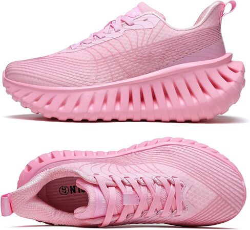 GSLMOLN Wowen Walking Shoes Casual Shoes Breathable Walking Sneakers for Workouts Cushioned Flexible Womens Shoes Training Fashion Sneakers in Kuwait