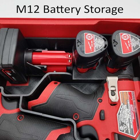 Liner for M12 Fuel Drill Driver Impact and Milwaukee Packout Compact Tool Box organizer in Kuwait