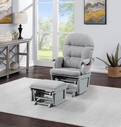 Suite Bebe Madison Glider & Ottoman, Espresso/Latte in Kuwait