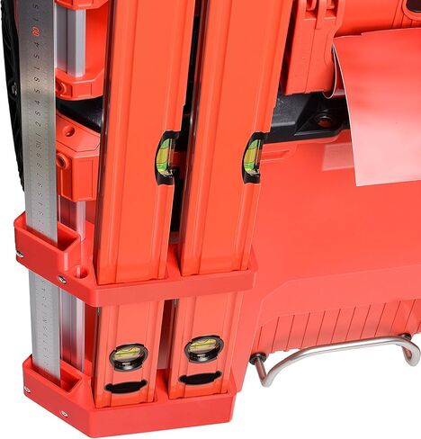 SWER 3-Slot Level and Ruler Holder for Milwaukee PACKOUT Side Rail, 2-Piece | Stores 2 levels and one long ruler in 3 slots; four-screw PACKOUT side-rail mounting adjusts in height for organized access in Kuwait