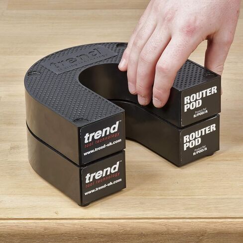 Trend U-Shaped Router Pod Stand for Workbench Safety and Storage, R/POD/A in Kuwait