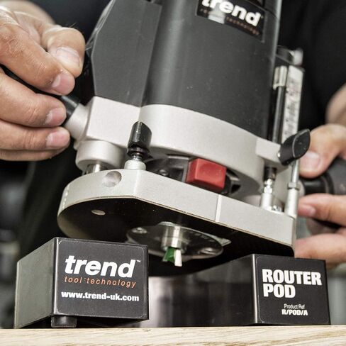 Trend U-Shaped Router Pod Stand for Workbench Safety and Storage, R/POD/A in Kuwait