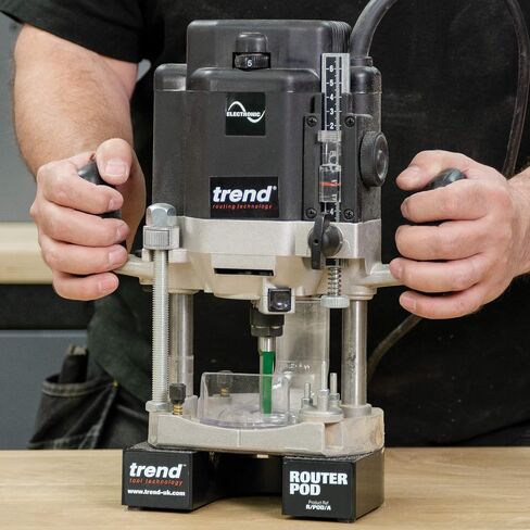 Trend U-Shaped Router Pod Stand for Workbench Safety and Storage, R/POD/A in Kuwait