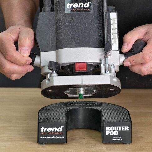Trend U-Shaped Router Pod Stand for Workbench Safety and Storage, R/POD/A in Kuwait