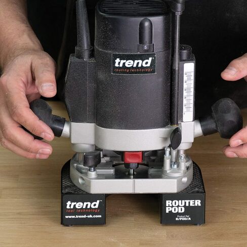 Trend U-Shaped Router Pod Stand for Workbench Safety and Storage, R/POD/A in Kuwait
