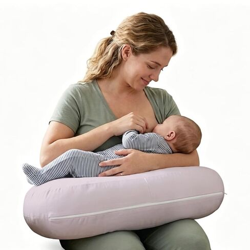 Nursing Pillow for Breastfeeding, Breathable Breast Feeding Pillow and Positioner with Removable Cover for More Support, Tummy Time and Bottle Feeding Support Pillow, Whale in Saudi Arabia