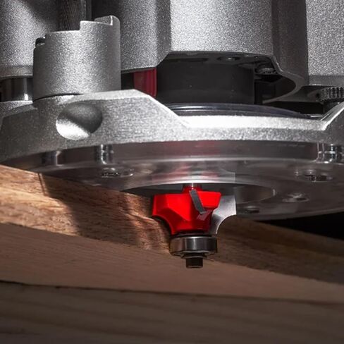 34-104 Router Bits for Freud, Radius Rounding Over Bit with Shield Coating and Quadra Cut Design for Flawless Finish - 2 Cutters, 1/4" Shank Dia., 1/8" Radius, 2-3/16" Length in Saudi Arabia